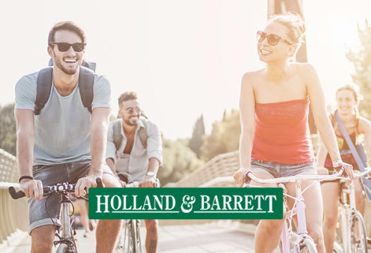 Buy One Get One Half Price on Holland & Barrett Products